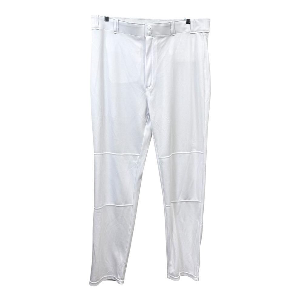 Rawlings Men's X-Large XL White Semi-Relaxed Fit Pro-Dri Baseball Pants BP31SR
